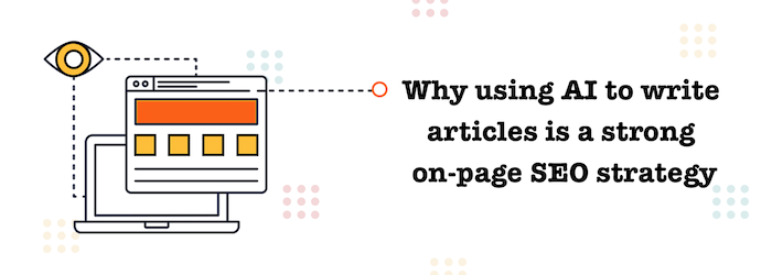 Using AI to write articles for SEO